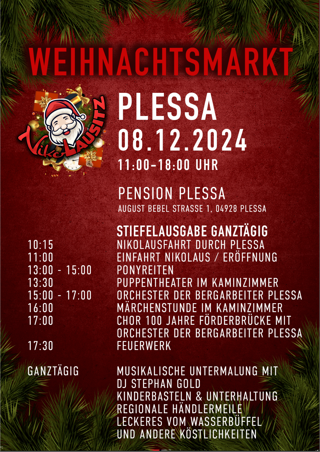 WEIHNACHTESMARKT IN PLESSA