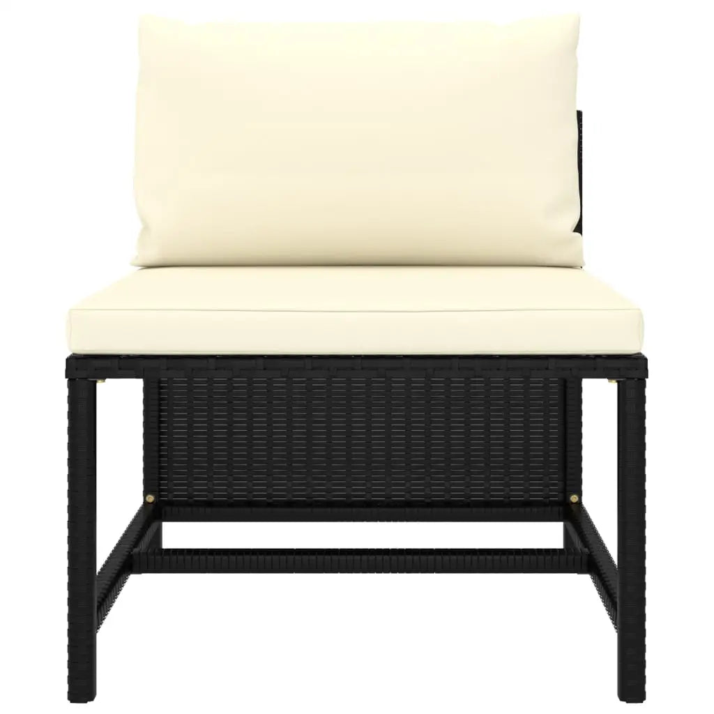 12 - tlg. Garten - Lounge - Set mit Kissen Poly Rattan