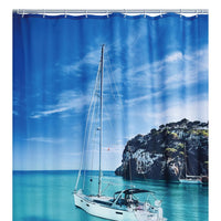 RIDDER Duschvorhang Sailboat 180 x 200 cm