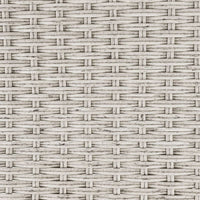 HI Balkon-Klapptisch mit Platte in Rattan-Optik 60x40 cm Grau