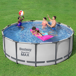 Bestway Steel Pro MAX Rund Pool-Set 396x122 cm