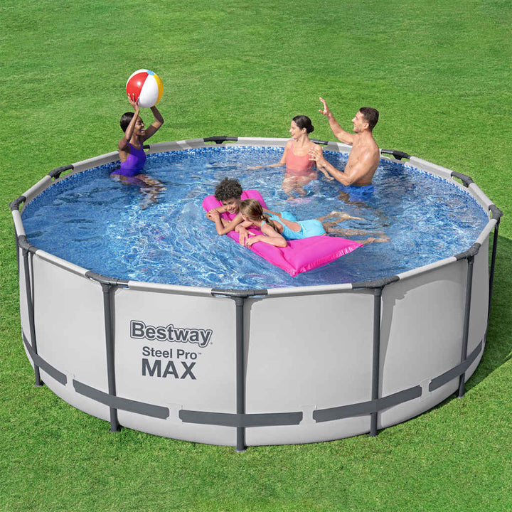 Steel Pro MAX Rund Pool-Set 396x122 cm