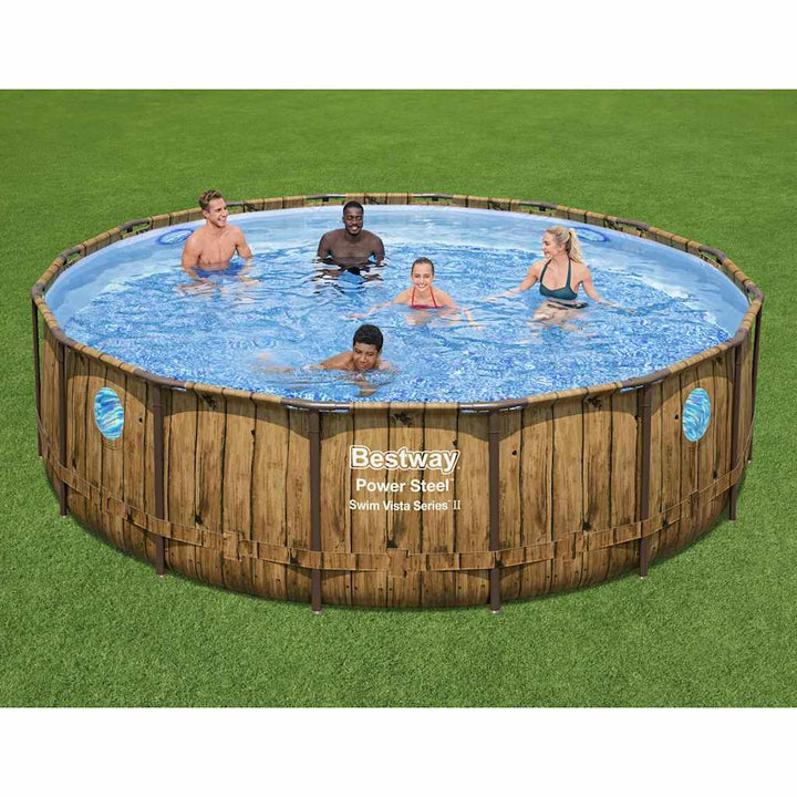 Power Steel Swimmingpool-Set 488x122 cm