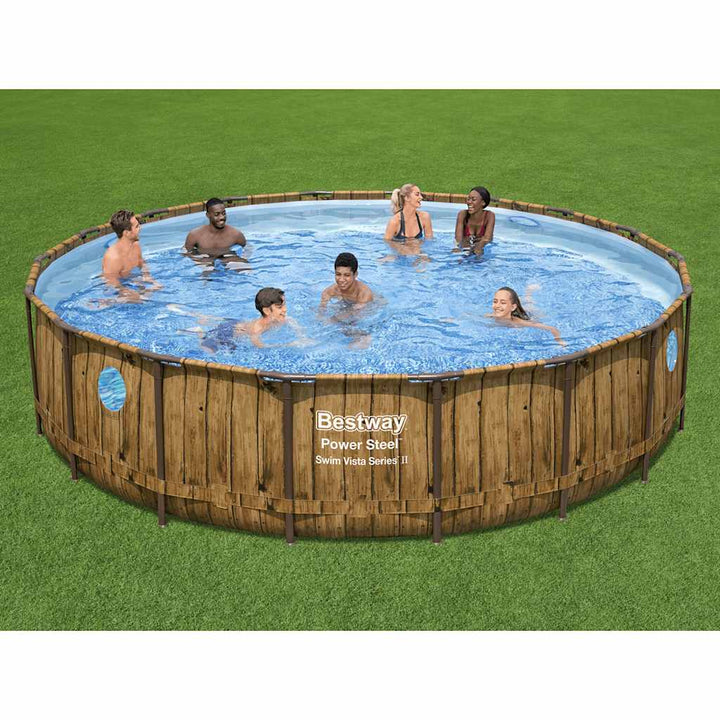 Power Steel Swimmingpool-Set 549x122 cm