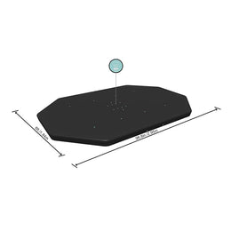 Bestway Poolabdeckung Flowclear 300x200 cm