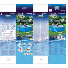 Bestway Swimmingpool-Set Steel Pro Max Rahmen 366 x 76 cm