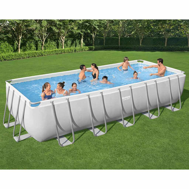 Power Steel Frame-Pool Rechteckig 19281 L