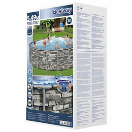 Bestway Power Steel Swimming Pool 549x132 cm