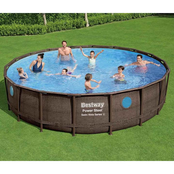 Power Steel Swimmingpool-Set 549x122 cm