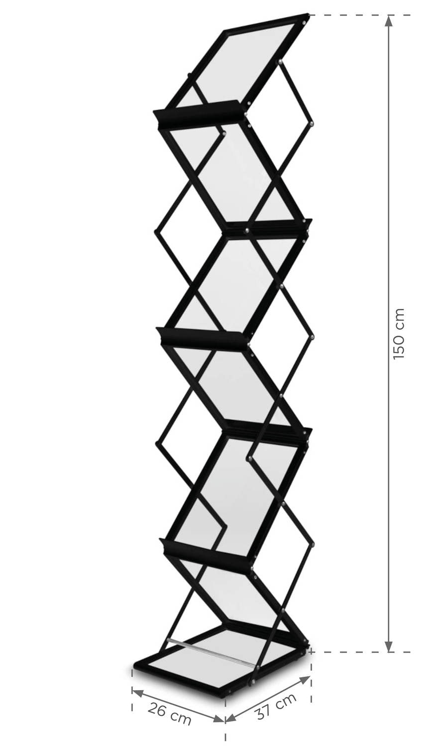 Ständer Montana - tragbarer Präsentations- und Transportständer für Foto und Display