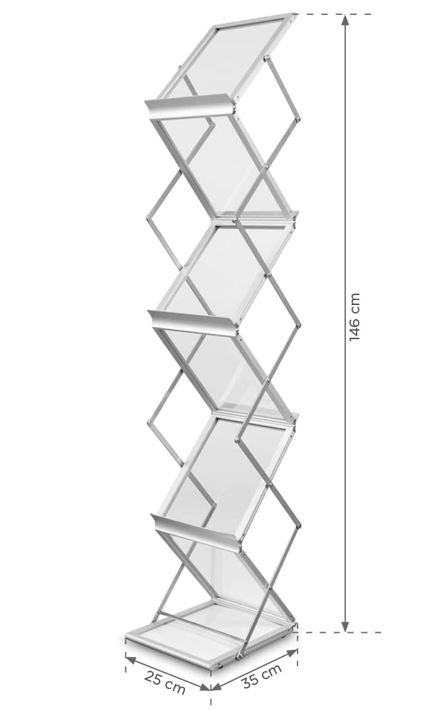 Ständer Montana - tragbarer Präsentations- und Transportständer für Foto und Display