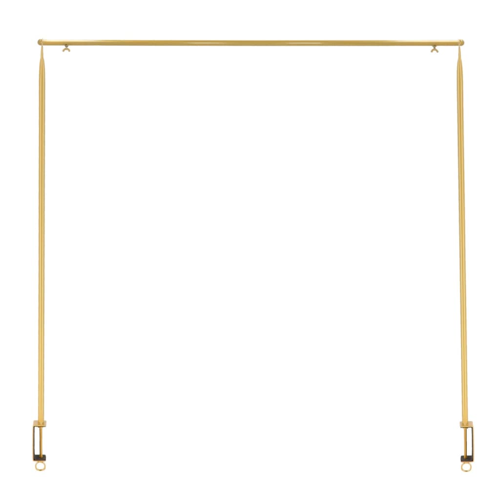 Esschert Design Tisch-Dekostange mit Klemme Golden