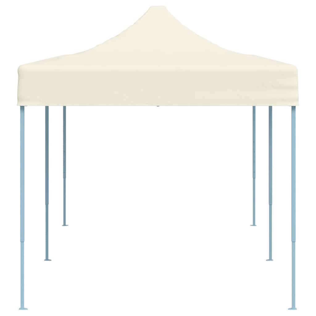 Faltzelt Pop-Up 3x6 m Cremeweiß
