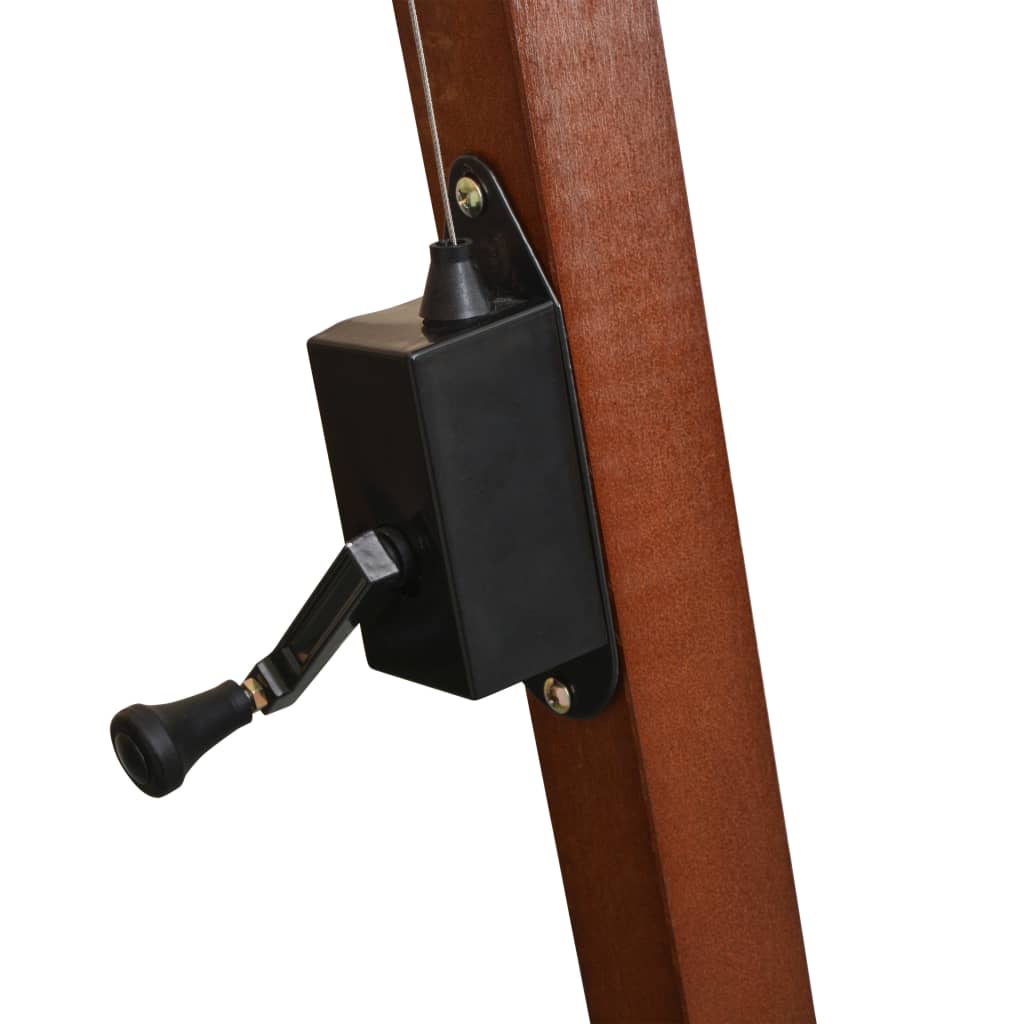 Ampelschirm 300x300 cm Holzmast
