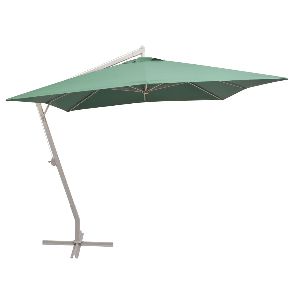 Ampelschirm mit Aluminium-Mast 300x300 cm