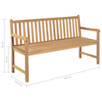 Gartenbank 150 cm Teak