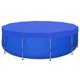 vidaXL Poolabdeckung PE Rund 460 cm 90 g/m²