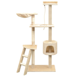vidaXL Katzen-Kratzbaum Sisal 150 cm Beige
