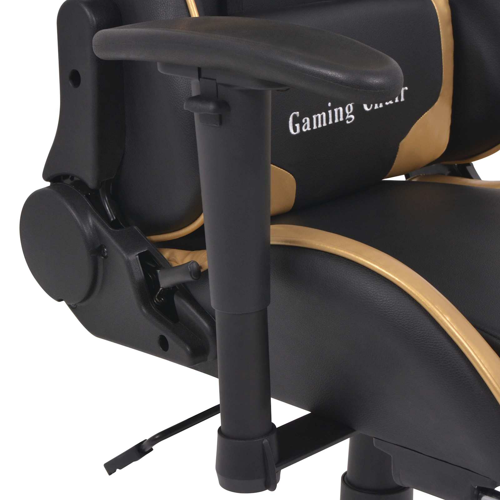 Gaming Stuhl Gold 70 x 71 x 136 cm Kunstleder