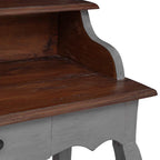 Schreibtisch Massives Mahagoniholz 80x40x92 cm