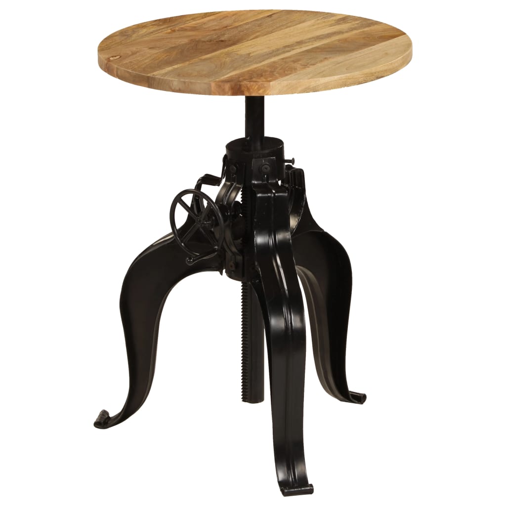 Bartisch Massivholz Mango 60×(76-110) cm