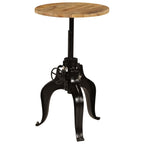 Bartisch Massivholz Mango 60×(76-110) cm