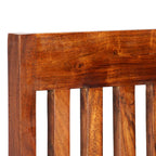 Esszimmerstühle 2 Stk. Massivholz mit Honigfarbenem Finish