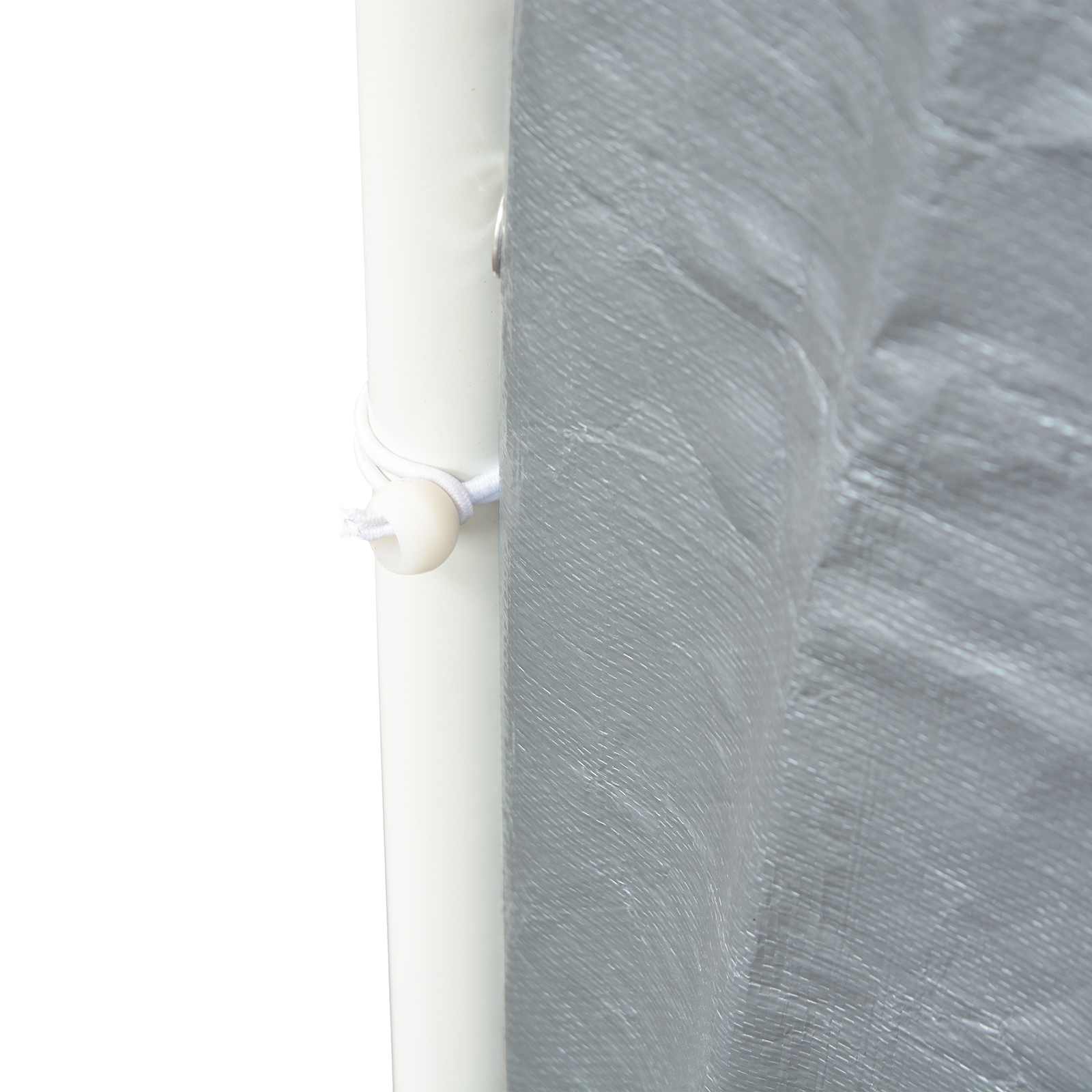 Zeltstoff ohne Gestell Grau 12 x 6 m PE