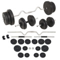 Langhantel- und Kurzhantelset 60 kg