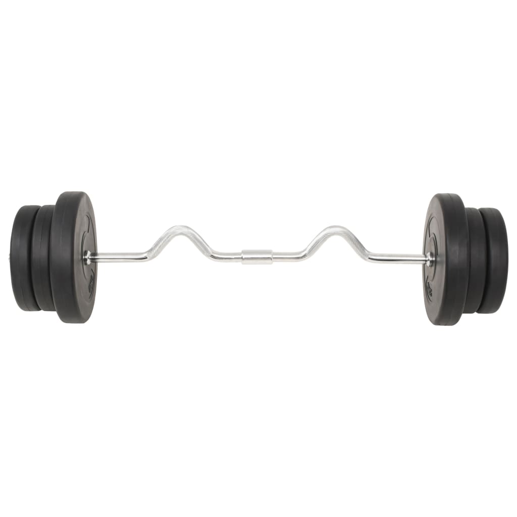 Langhantel- und Kurzhantelset 60 kg
