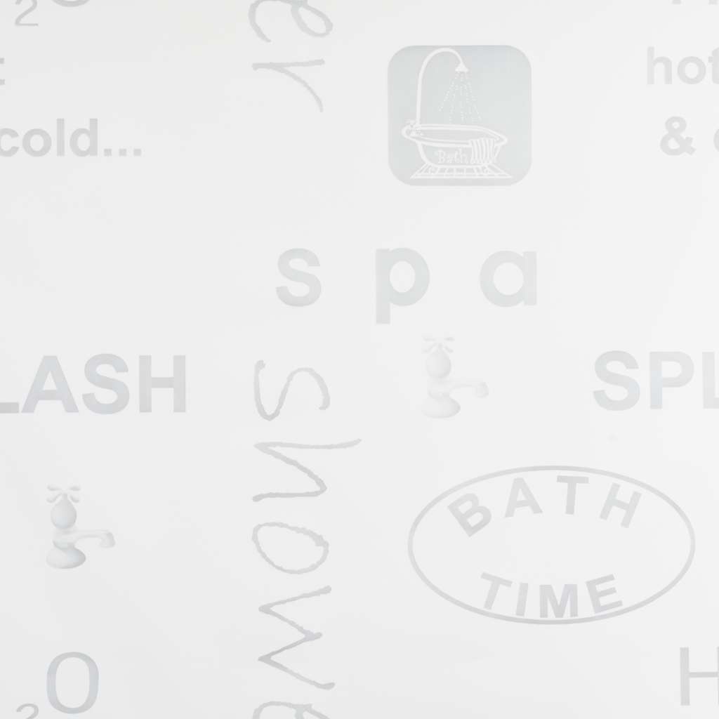 Duschrollo 80x240 cm Splash-Design