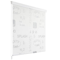 Duschrollo 120x240 cm Splash-Design