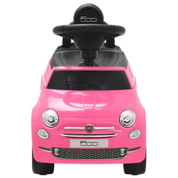 vidaXL Kinder-Aufsitzauto Fiat 500 Rosa