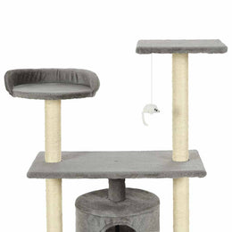 vidaXL Katzen-Kratzbaum Sisal 95 cm Grau
