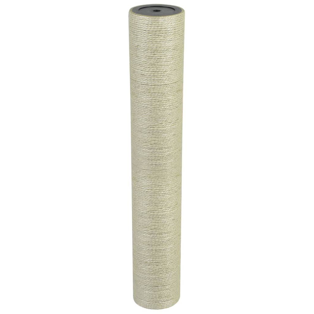 vidaXL Katzen-Kratzbaum 8x50 cm 8 mm Beige