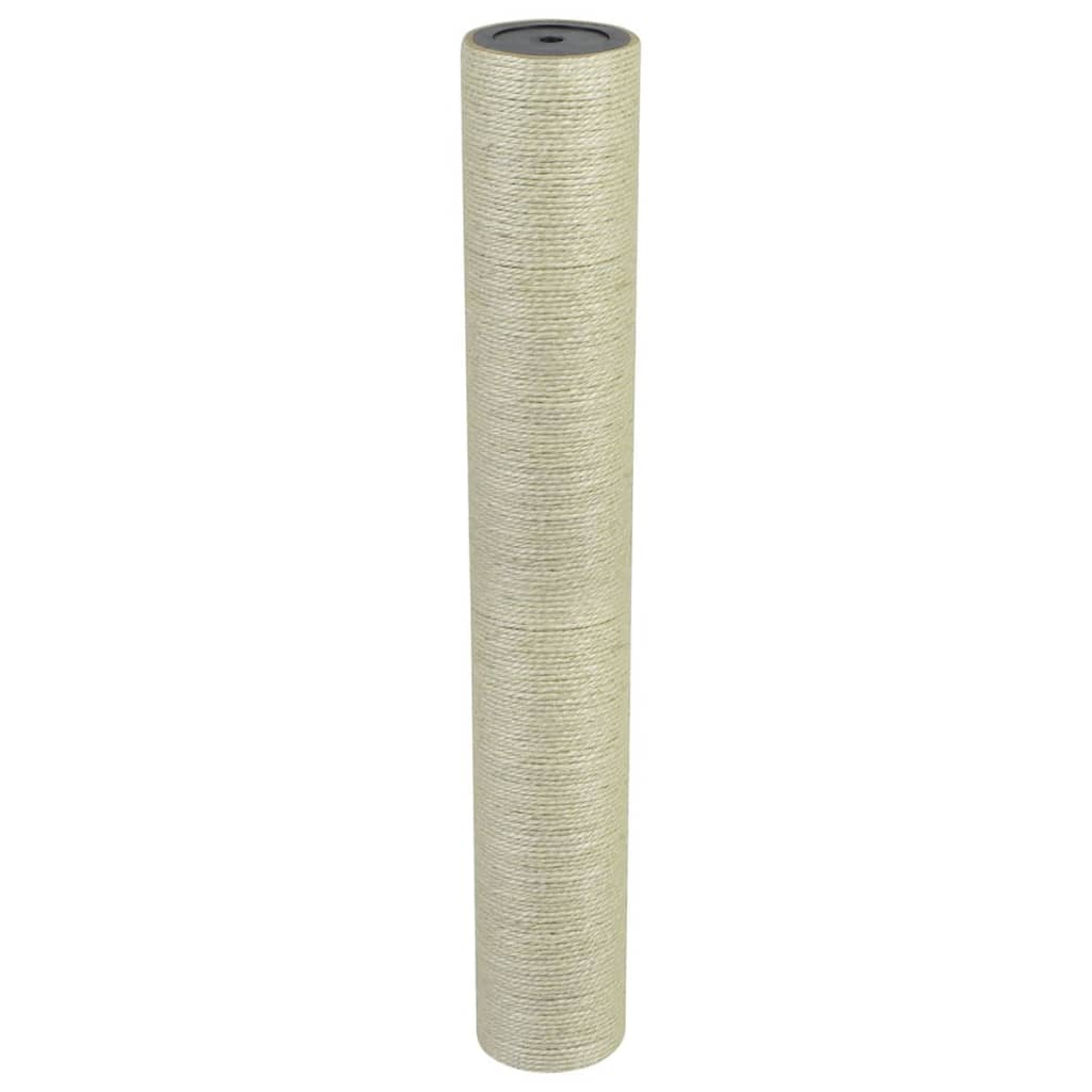 vidaXL Katzen-Kratzbaum 8x55 cm 8 mm Beige