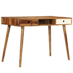Schreibtisch 110 x 55 x 76 cm Massivholz Akazie