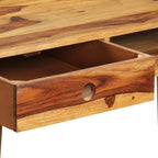 Schreibtisch 110 x 55 x 76 cm Massivholz Akazie