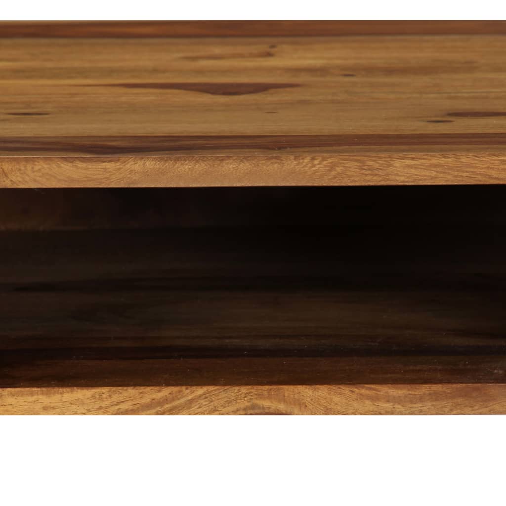 Schreibtisch 110 x 55 x 76 cm Massivholz Akazie