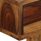 Schreibtisch 110 x 55 x 76 cm Massivholz Akazie