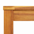 Gartentisch 150x90x74 cm Massivholz Akazie