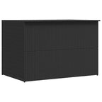 Garden-Auflagenbox Schwarz 150x100x100 cm Poly Rattan