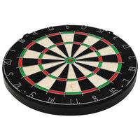 Professionelles Dartboard Sisal mit 6 Darts und Surround