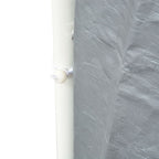 Partyzelt PE 6x12 m Grau