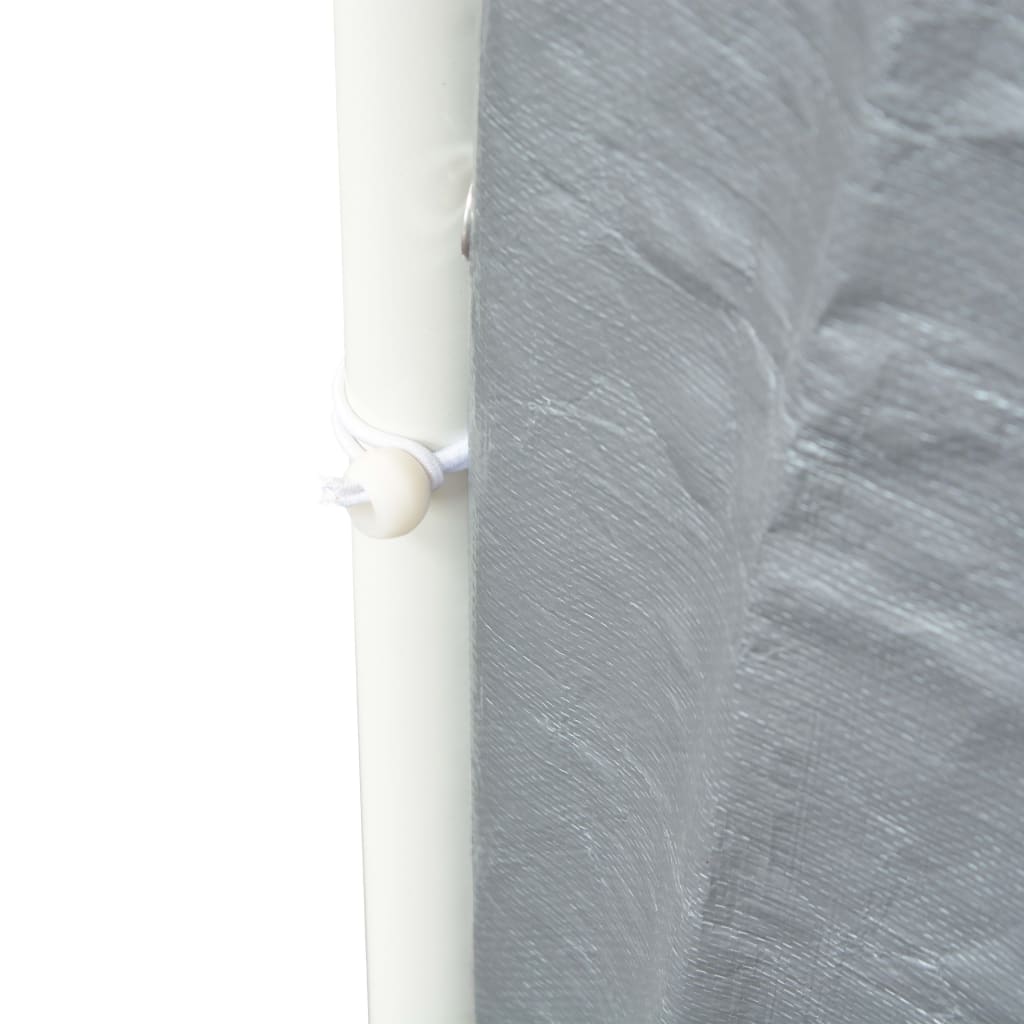 Partyzelt PE 6x12 m Grau