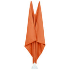 Faltbarer Terrassen-Seitenfächer Terracotta-Rot 400×200 cm
