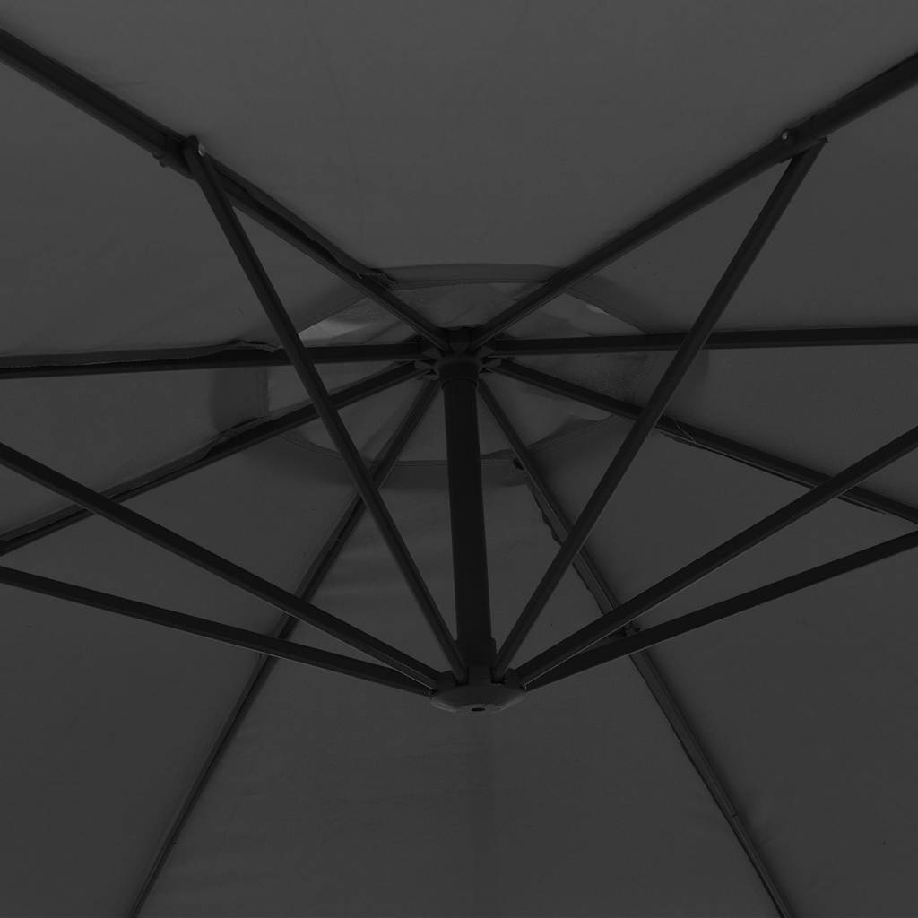 Ampelschirm mit Aluminium-Mast 350 cm