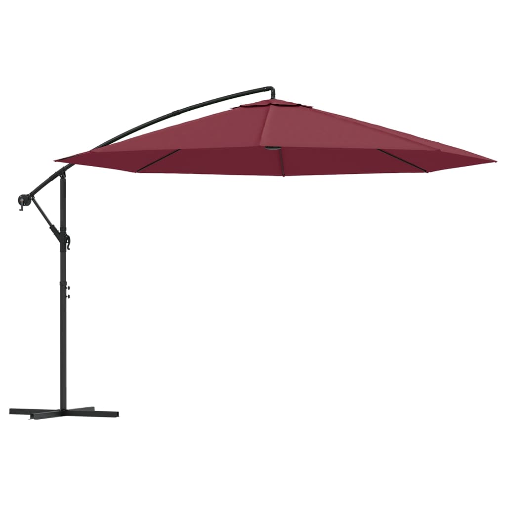 Ampelschirm mit Aluminium-Mast 350 cm