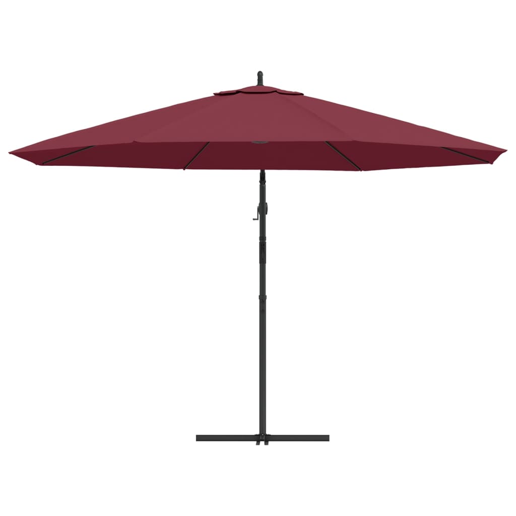 Ampelschirm mit Aluminium-Mast 350 cm