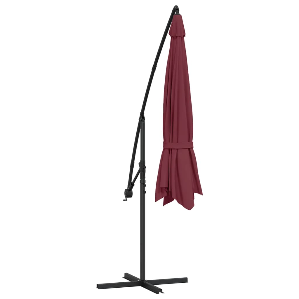Ampelschirm mit Aluminium-Mast 350 cm